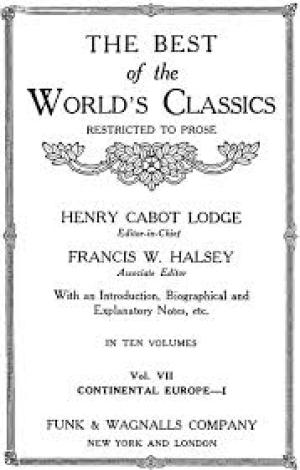 The Best of the World's Classics, Restricted to prose. Volume I (of X)…